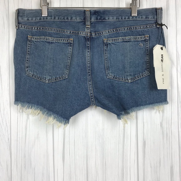 NEW Rag Bone Distress Denim Cut Off Short Size 29 - Picture 5 of 8